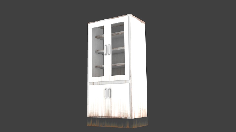 Hospital Cabinet-Low Poly preview image 1